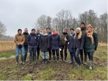 Picture of the Peat Pals for LIFE partners that visited Flanders (©Peat Pals for LIFE).
