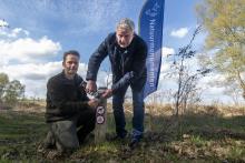 The official opening of the Sphagnum Route. Photo: Anne Westerhof